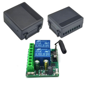 AC220V 2CH 10A 433MHz ก้านโยกมอเตอร์สวิทช์ไฟเครื่องส่งสัญญาณ433MHz สวิตช์ควบคุมระยะไกลไร้สาย - Product Image 6