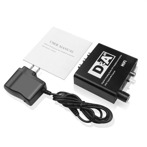 Optical Digital Stereo <strong>Audio</strong> <strong>SPDIF</strong> Toslink Coaxial Signal to <strong>Analog</strong> Converter DAC Jack 2*RCA Amplifier Decoder Adapter - Product Image 6