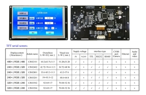 Il modulo Display LCD COB TFT da 2.8 pollici con terminale intelligente supporta l'interfaccia UART RS232 RS485 TTL per distributori automatici intelligenti - Product Image 4