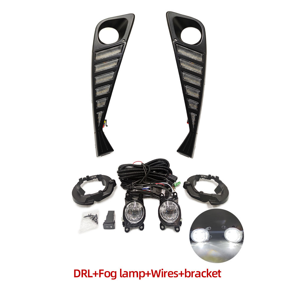 Ensemble antibrouillard blanc DRL