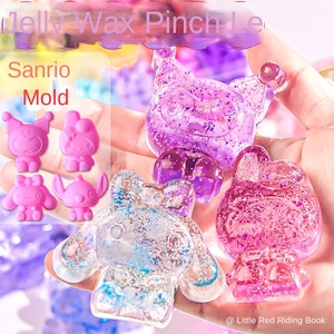 Jelly Silicone Pinch Le lửa sơn con dấu Tự làm Túi đặt mèo của Claw hạt cho cô gái giải nén đồ chơi biểu tượng tùy chỉnh Hộp quà tặng - Product Image 1