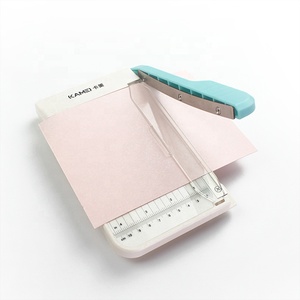 Paper Trimmer 4x6&quot; <strong>KM</strong>-5646 Customized Small Size Guillotine Manual Paper <strong>Cutter</strong> for School and Office - Product Image 1
