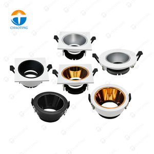 Đèn Trần Hình Cốc Màu Vàng Đen Và Trắng Có Thể Thay Thế Đèn Chiếu Sáng Đèn Chiếu Sáng Mr16 Đèn Chiếu Sáng Hình Vuông Gu10 Hình Tròn - Product Image 1