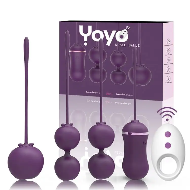 Lontop Sex Toy telecomando Smart Silicone vaginale Ben Wa Kegel Balls vibratore Egg Women