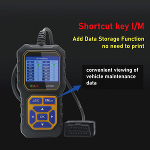 Escáner de diagnóstico Acclope AT500 OBD II escáner O2 Sensor prueba leer y borrar código de falla OBD2 11 tipos de idioma - Product Image 3