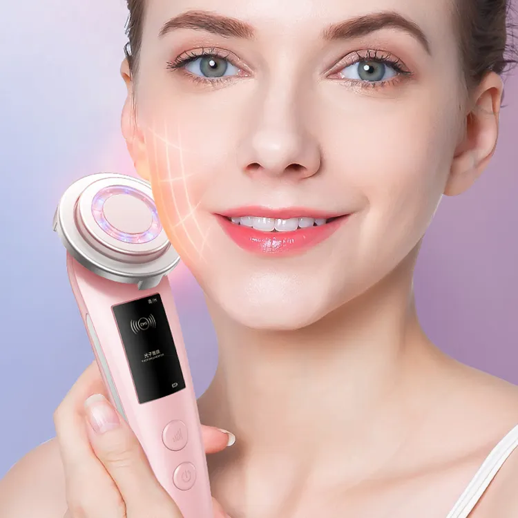 Appareil de massage Facial Photon à Led infrarouge Rf, raffermissant la peau, accessoire électronique pour le visage