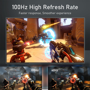 Eimio Custom 21.5&quot; Full Type-C Connectivity MI HD <strong>Built</strong>-<strong>in</strong> Speakers Perfect On-the-Go Viewing Gaming Portable <strong>Monitor</strong> With1080P