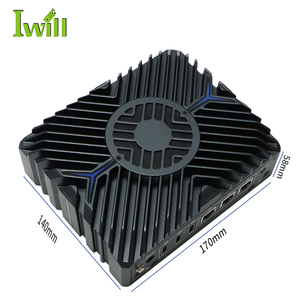 Alto desempenho 12 gen <span class=keywords><strong>mini</strong></span> pc i7 1255U 3 * HD display 3 * In-tel 2.5G Lan caixa do computador
