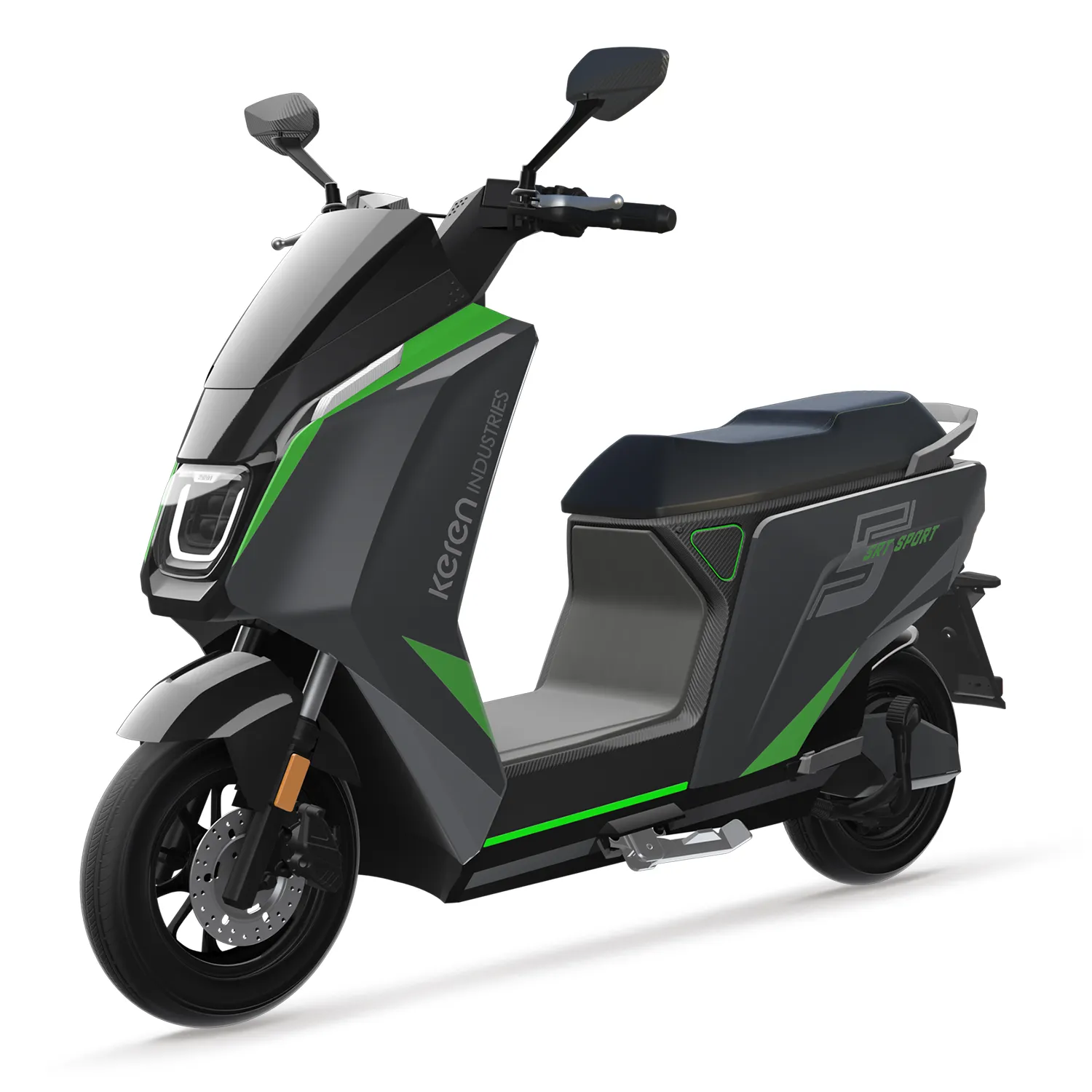 Hiệu suất cao CBS phanh EEC coc cấp giấy chứng nhận 72 km/h điện Scooter xe máy