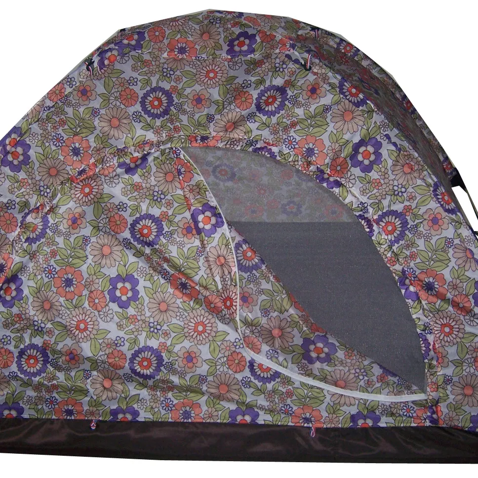 single layer camping tent for outdoor activity