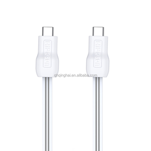USB A tipi C saf bakır tel çekirdek 1M kare tip C veri LED hızlı şarj 12V 5A 65W 100W şarj kablosu - Product Image 4