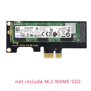 PCIe zu M.2 LED-Licht adapter mit Raspberry Pi Compute Module 4 (CM4) Unterstützung für elektronische NVME M.2 SSD-Module und Kits