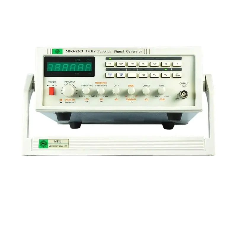 Générateur fonction Radio haute fréquence 2MHz MCH, avec contrôle de modulation AM FM, MFG8202