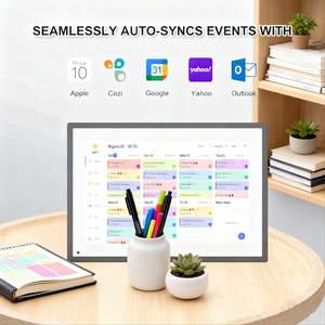 Lịch Kỹ thuật số với tùy chọn treo tường HD màn hình cảm ứng lịch trình gia đình Wi-Fi SYN lập kế hoạch lịch kỹ thuật số - Product Image 3