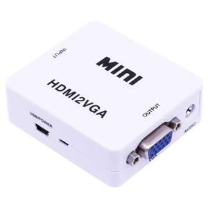 HDMI <strong>to</strong> <strong>VGA</strong> Converter with 3.5mm Audio Port for Video signal <strong>Output</strong> HDMI2VGA Converter