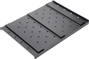 ชั้นวางของโครงลวดชั้นวางถาวรสำหรับตู้เครือข่ายแร็คเซิร์ฟเวอร์19 1u2u3u4u ไม่ใช้เครื่องมือติดตั้ง - Product Image 2