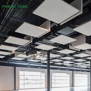 Fixing Glass Fiber <strong>Ceiling</strong> <strong>Tile</strong> in <strong>Ceiling</strong> <strong>Grid</strong> Fiberglass <strong>Ceiling</strong> <strong>Tile</strong> for Institutional Use - Product Image 5