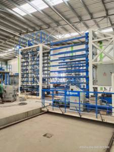 Línea de producción de bloques totalmente automática, máquina de fabricación de bloques con sistema de curado, QT18-15 - Product Image 6