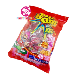 Bán buôn kẹo cao su kẹo cao su dính Halal OEM tùy chỉnh dâu tây trái cây Hương vị XXL lớn bom kích thước bong bóng kẹo cao su Kẹo cứng <span class=keywords><strong>Lollipop</strong></span> - Product Image 6