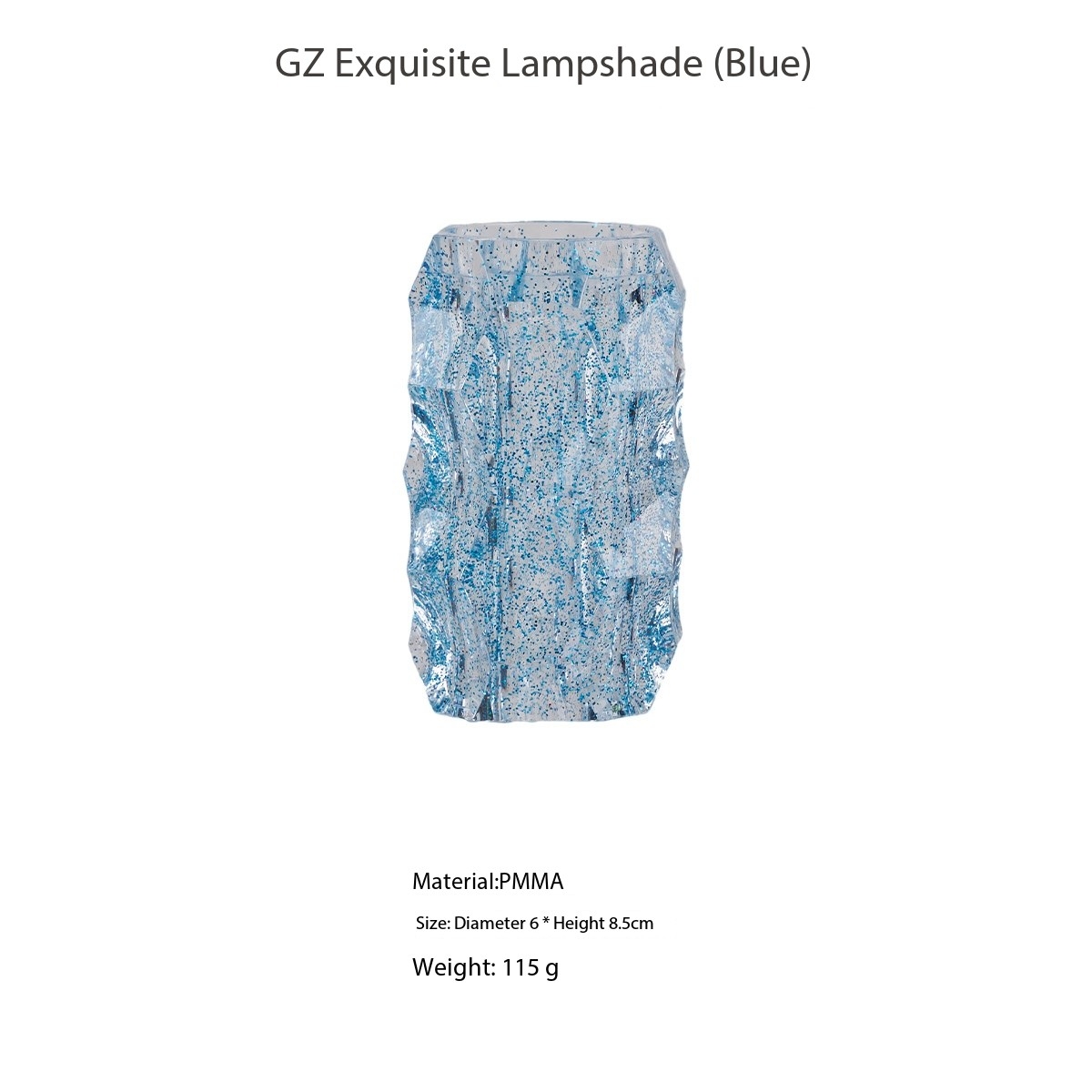 Gz lampshade blue