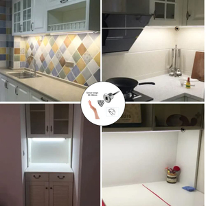 Intelligenter LED-Streifen dimmersc halter mit Berührungs sensor und PIR-Bewegungs sensor-Schrank lichtsc halter, Spiegel berührungs sensor, menschliche Erkennung - Product Image 6