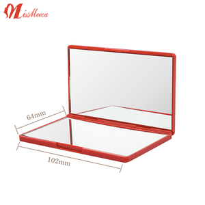 梳妆台手持口袋迷你桌子紧凑型2路Miroir Espejos Decorativos Espejo Decorativo小方化妆镜 - Product Image 5