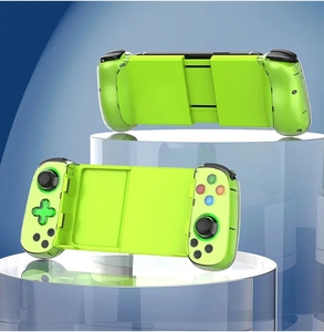 แผ่นเกม D7 BT สีดำสำหรับเล่นเกมสมาร์ทโฟนตัวควบคุมสวิตช์สำหรับโทรศัพท์มือถือพร้อมฟังก์ชั่นเทอร์โบ