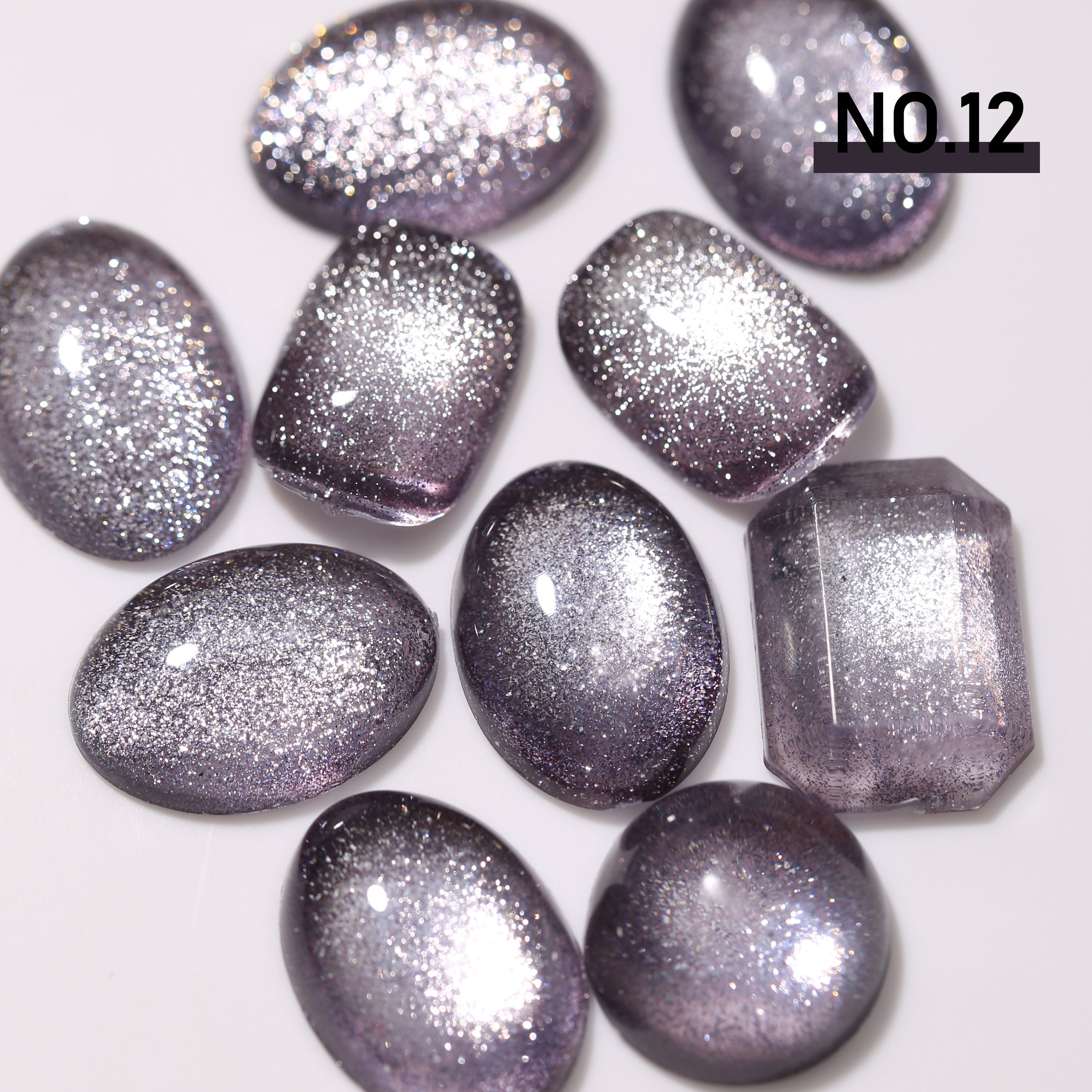 Oeil de chat platine G81-12