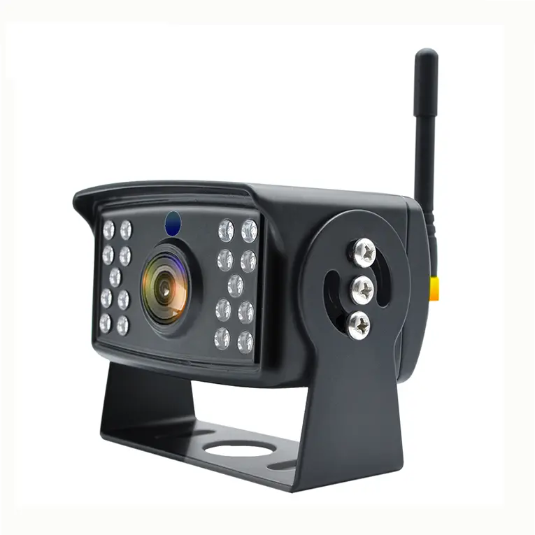 Junsun — caméra DVR 4G sans fil pour camion, caméra de tableau de bord et Bus, pour stationnement, avec prise en charge inversée, MDVR