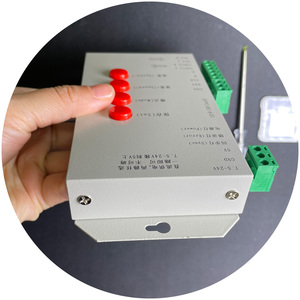 Programmazione indirizzabile LED RGB controller T1000S SD Card pixel Controller per WS2801 WS2811 WS2812B LPD6803 LED 2048 DC5 24V