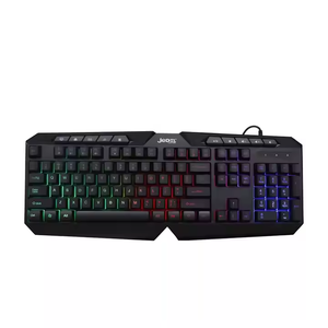 JEDEL-Teclado para juegos multimedia de 104 teclas con retroiluminación LED, para uso en oficina y Escritorio - Product Image 1