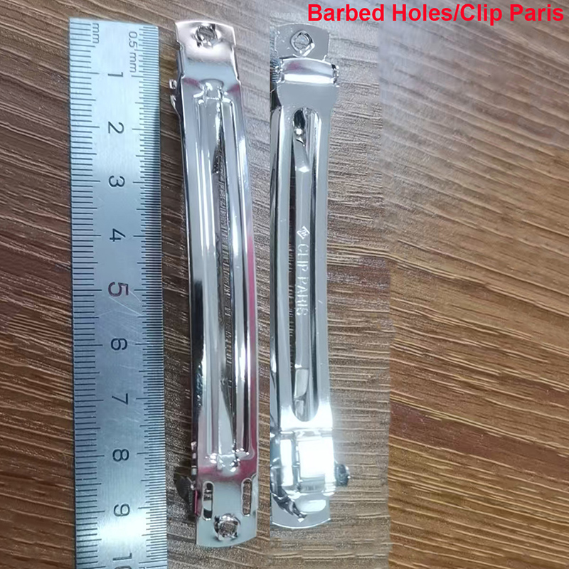 9,5 cm Clips Paris Trou Barbelé
