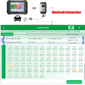 Per XTOOL D9EV auto Scanner diagnostico di potenza del veicolo elettrico analizzatore di rilevamento per Tesla nuova energia del veicolo versione inglese - Product Image 4
