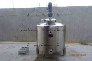 Detergent Mixer Tank for Production Line Homogenizer for <strong>Soap</strong> Making Liquid <strong>Soap</strong> <strong>Mixing</strong> Equipment - Product Image 4