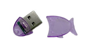 高速t-flash TF/迷你<span class=keywords><strong>sd</strong></span>卡读卡器带盖子适配器的USB 2.0无驱动鱼形读卡器厂家直销 - Product Image 6
