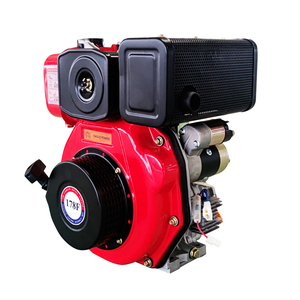 中国高品质8HP 178F单缸4冲程风冷小型柴油发动机，带电动启动电机