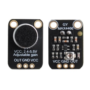 Arduino用の調整可能なゲインを備えたオリジナルのGY-MAX4466マイクセンサーMAX4466エレクトレットマイクアンプボード - Product Image 2