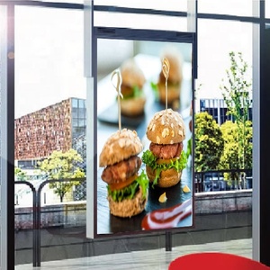 Pantalla de visualización publicitaria de alto brillo de 65 pulgadas, pantalla LCD para ventana de tienda - Product Image 2