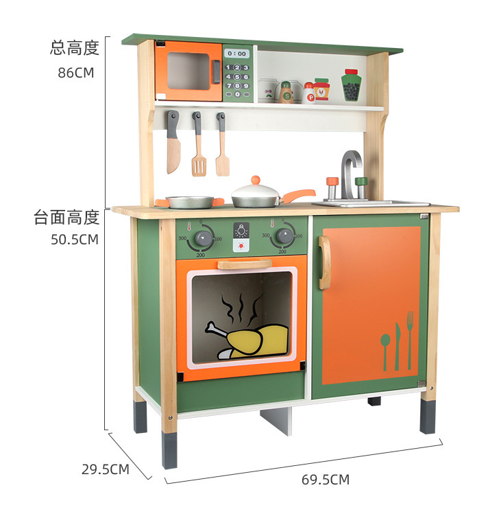Cucina classica tipo f 9.5 verde