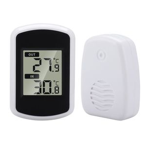 Wireless Indoor/Outdoor Digital Thermometer with LCD Display Home Office Ambient Weather Station <strong>Temperature</strong> Meter <strong>Testing</strong> Tool - Product Image 2