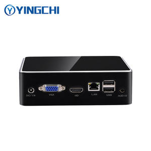 Mini-PC Celeron J4125 Quad-Core Win10/11 Pro Linux DDR4 RAM MSATA-Speicher 12V X86 4K Desktop-Computer