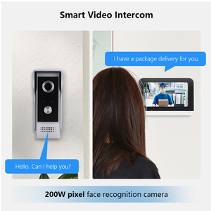 Sistema de intercomunicación IP inteligente Tuya con pantalla IPS 1080P Videoportero para uso en interiores en apartamentos Villas - Product Image 2