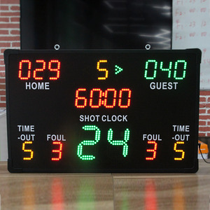 CHEETIE CP43 fornitori Wireless Mini Flapping Hoop basket tabellone segnapunti con 24 secondi orologio - Product Image 6