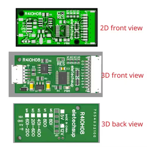 8ch DC 5-24V RS485多機能DI-DOモジュールデジタルNPN PNP入力出力Modbus RTU PLCリモートIO拡張ボード - Product Image 6
