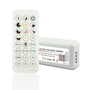 DC5V12V24V Wireless Smart Phone Tuya WiFi LED Controller Alexa musica Controller di scena Timer per singola striscia di luce di colore - Product Image 1