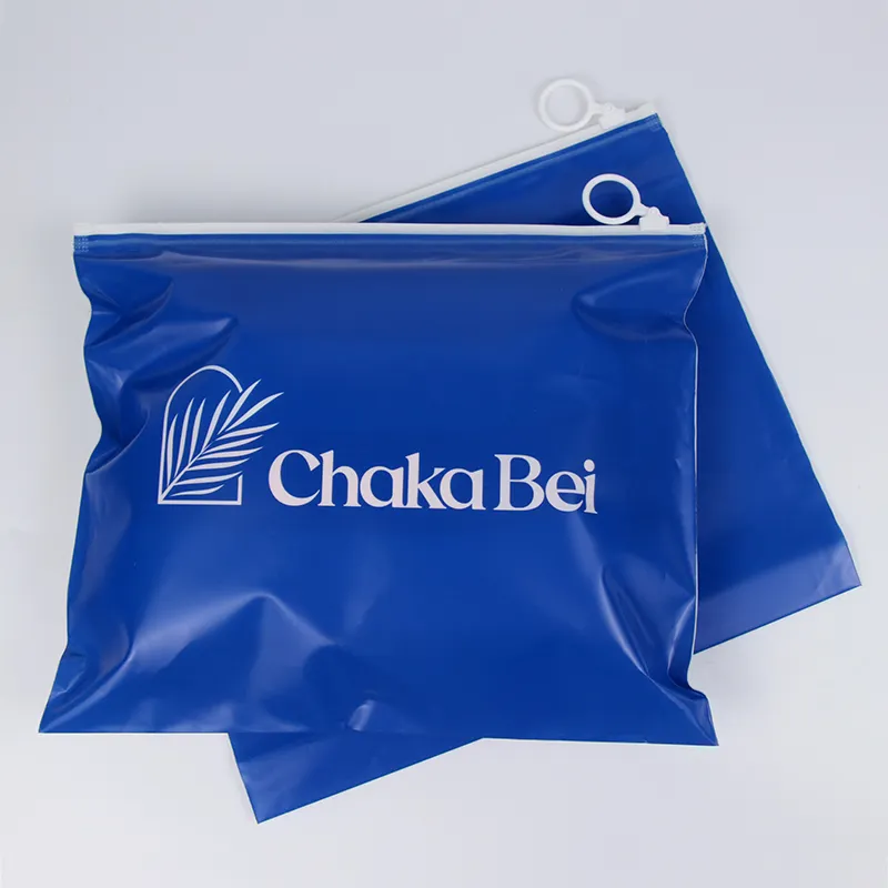 Clothing Packaging Ziplock Biodegradable packaging Printed Compostable custom printed cloth zipper bag