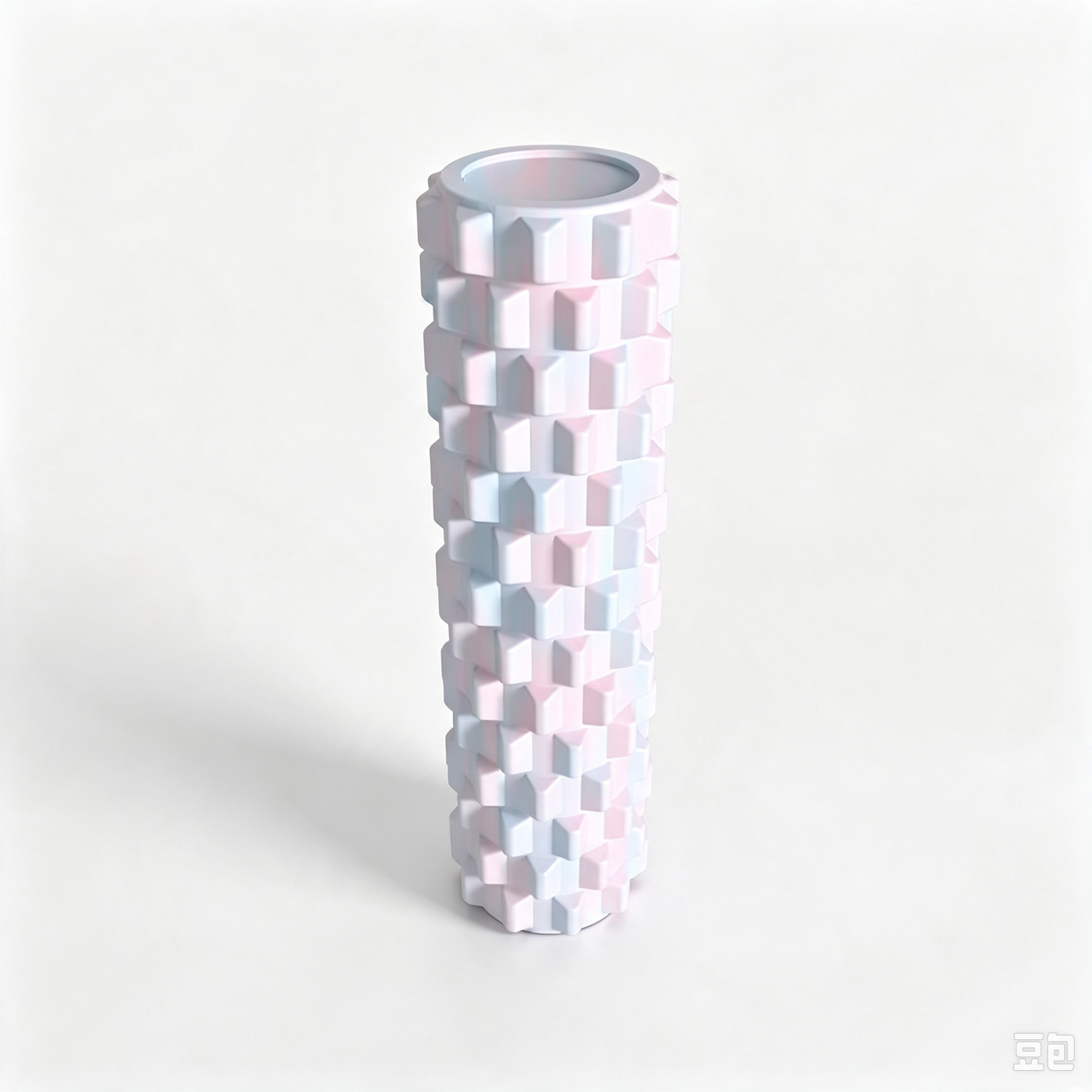Camouflage pink blue-spike-solid-4512cm