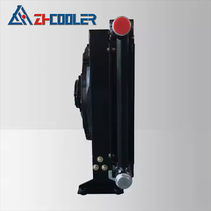 Best Prices Plate Fin Heat Exchanger Crane Parts <strong>Hydraulic</strong> <strong>Oil</strong> Radiator With Fan Aluminum High Performance <strong>Elevator</strong> <strong>Oil</strong> <strong>Cooler</strong>