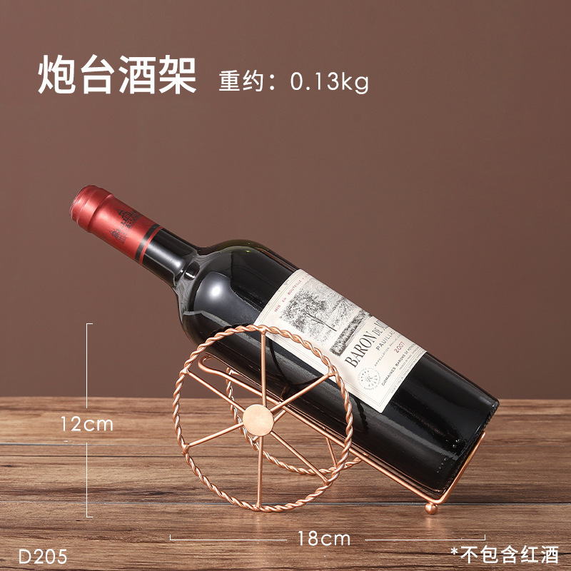 botellero con batería adornos decorativos