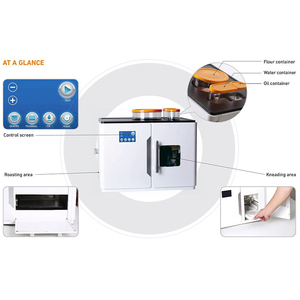 Wholesale Latest <strong>Design</strong> Automatic Flat Pancake Machine Pita Bread Roti Maker for Home Roti Chapati Maker Roti Making Machine - Product Image 3